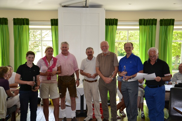 Sichtbare Freude bei den Siegern der „Wiesenhof-Trophy“