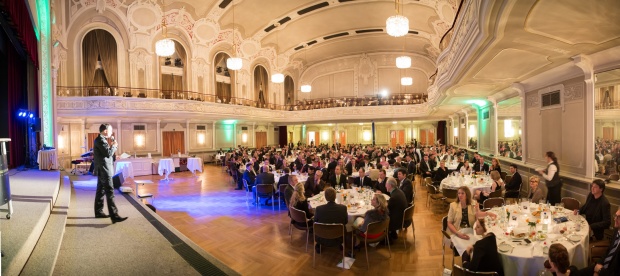 Festliche Atmosphäre im „Steigenberger“ anlässlich der Verleihung der PGA-Awards